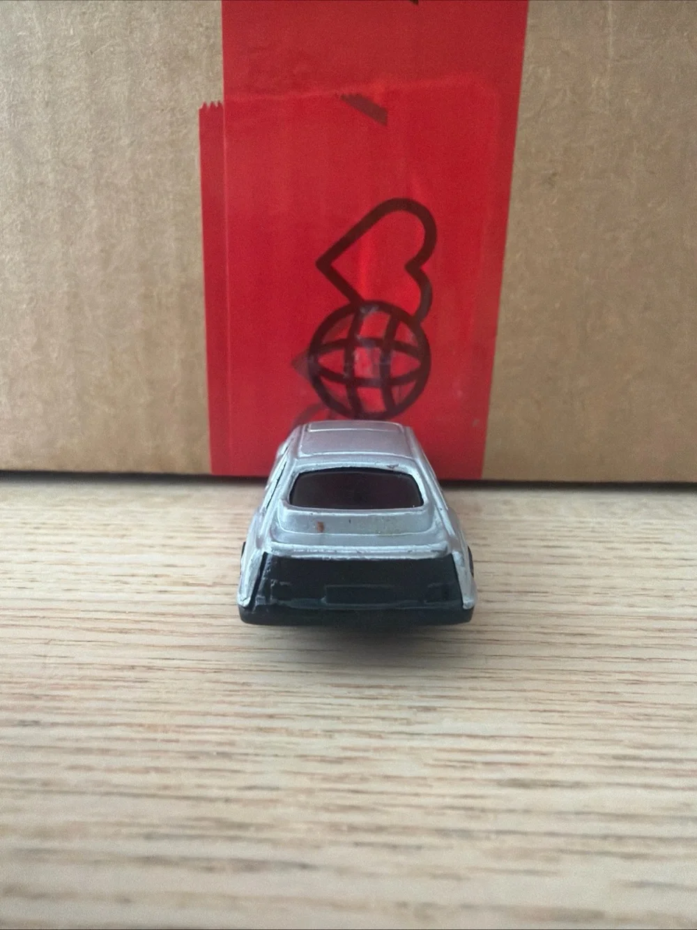 Vintage Matchbox #8 Silver 1983 Ford Sierra XR4Ti Diecast Car